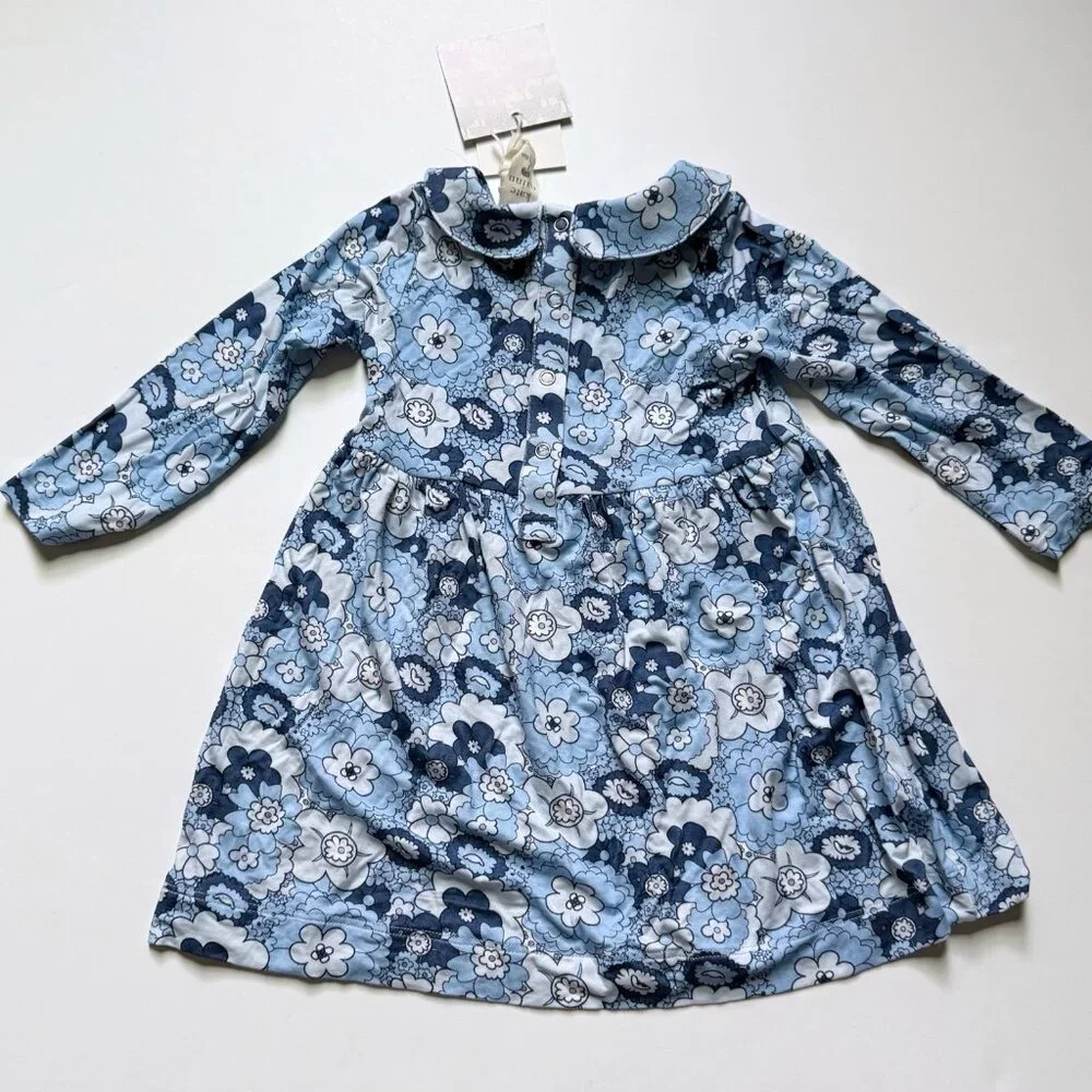 Kate Quinn Organics baby girl bamboo dress 12-18 months